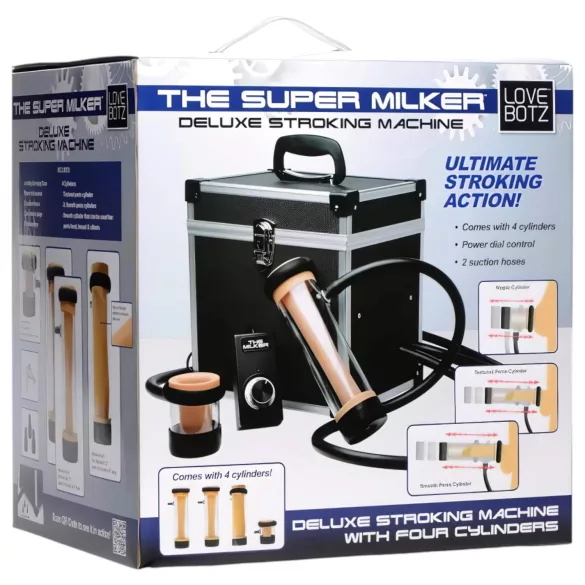 Le Super Milker - masturbateur automatique de luxe (noir)