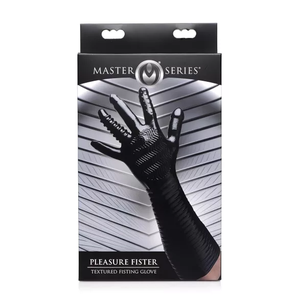 Pleasure Fister - gant à poing texturé - noir