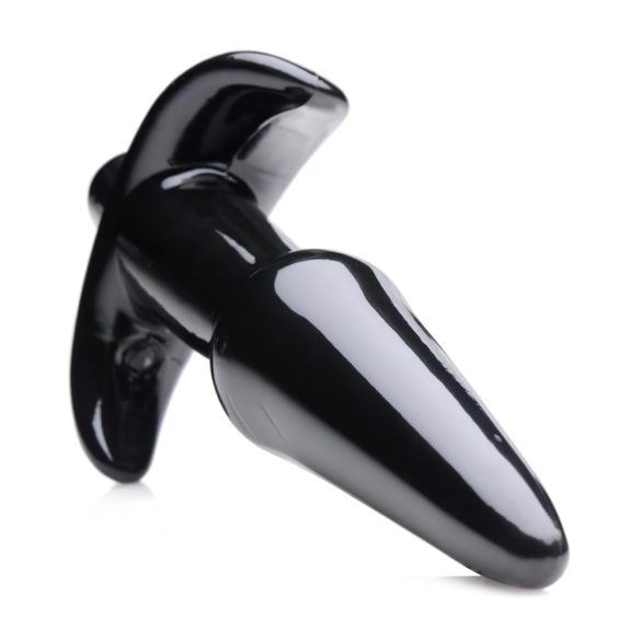 Frisky Smooth - plug anal vibrant - silicone noir