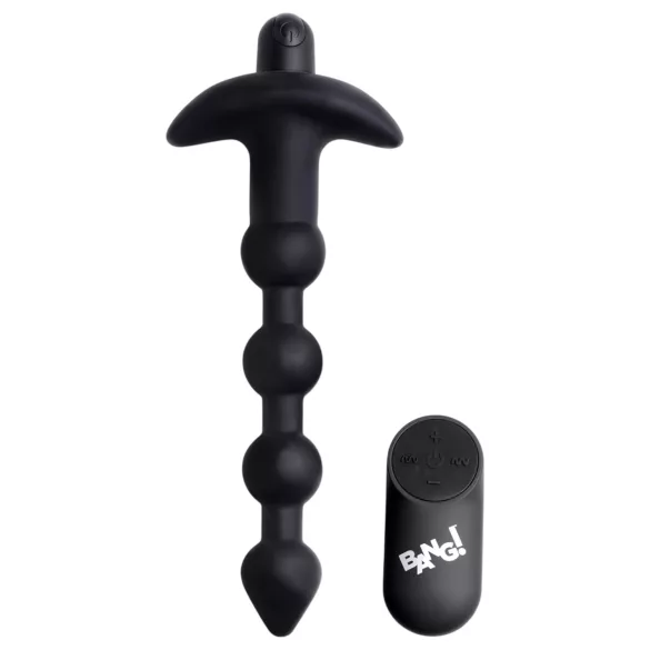 Bang! - vibromasseur anal radio rechargeable (noir)