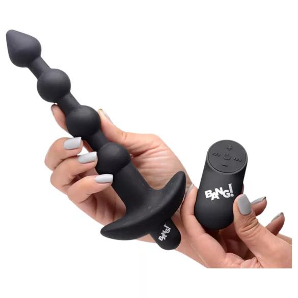 Bang! - vibromasseur anal radio rechargeable (noir)