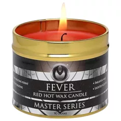   XR Brands - Fever - bougie de massage à la paraffine (rouge, 120 g)