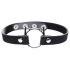 Collier Coquin Chaton Master Series - avec anneau tête de chat (noir)