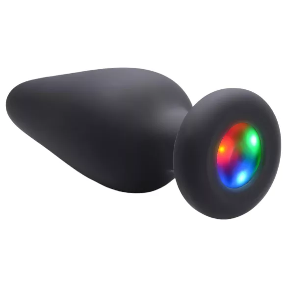 Booty Sparks - plug anal lumineux - silicone noir