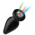 Booty Sparks - plug anal lumineux - silicone noir
