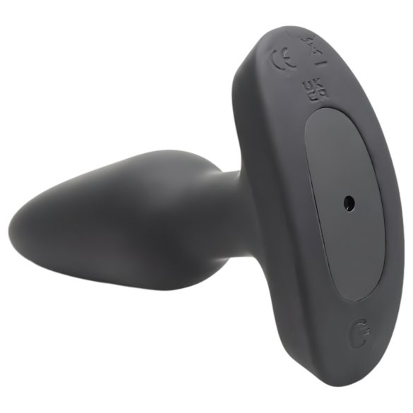 Booty Sparks Laser - plug anal vibrant rechargeable télécommandé - silicone noir