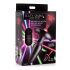 Booty Sparks Laser - plug anal vibrant rechargeable télécommandé - silicone noir