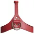 Strict - harnais corporel rouge - M/L