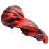 Creature Cocks Hell Kiss - gode ceinture torsadé - silicone rouge - 19cm