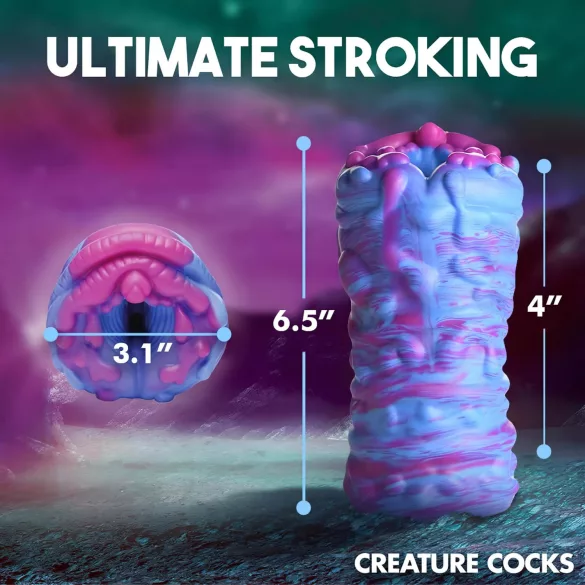 Creature Cocks Cyclone - masturbateur alien - silicone - violet rose