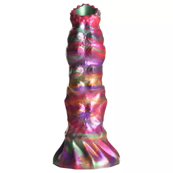 Creature Cocks - gode ovipositeur alien - silicone arc-en-ciel