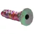 Creature Cocks - gode ovipositeur alien - silicone arc-en-ciel