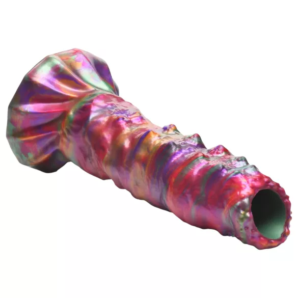 Creature Cocks - gode ovipositeur alien - silicone arc-en-ciel