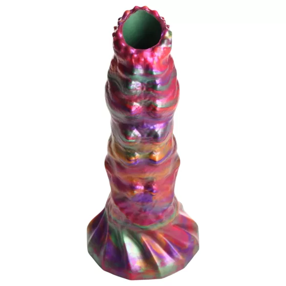 Creature Cocks - gode ovipositeur alien - silicone arc-en-ciel