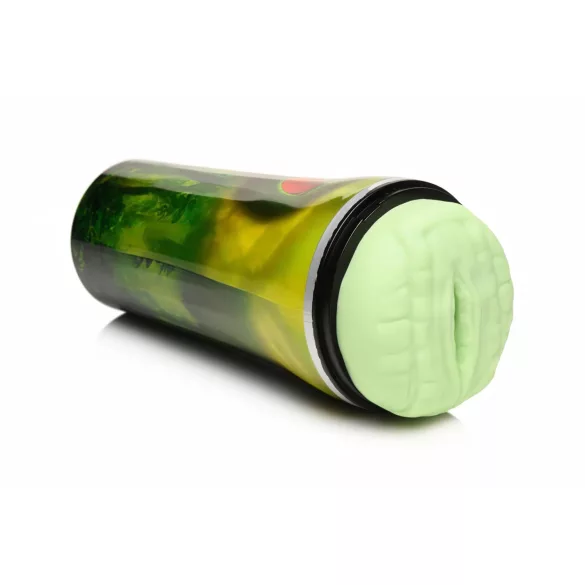 Creature Cocks Raptor - vaginette reptile (noir-vert)