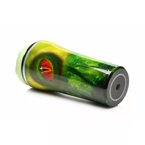 Creature Cocks Raptor - vaginette reptile (noir-vert)