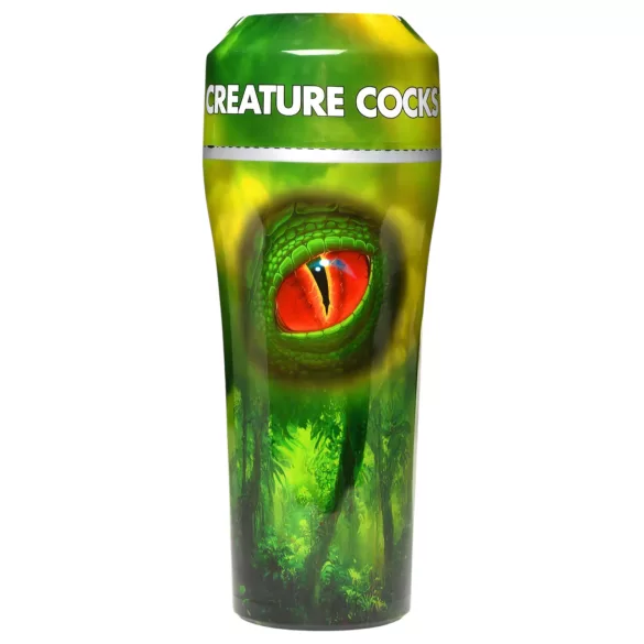 Creature Cocks Raptor - vaginette reptile (noir-vert)