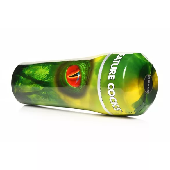 Creature Cocks Raptor - vaginette reptile (noir-vert)