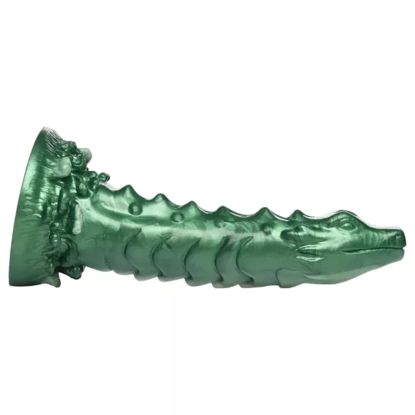 Creature Cocks - gode ceinture réaliste monstre - silicone vert