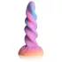 Creature Cocks Moon Rider - gode licorne lumineux - silicone violet rose