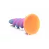 Creature Cocks Moon Rider - gode licorne lumineux - silicone violet rose