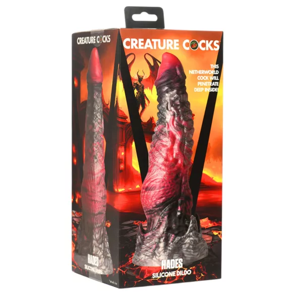 Creature Cocks Hades - gode mic en silicone - taille M - multicolore