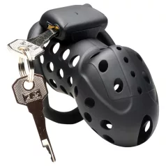 Master Series Lock Down - cage pénienne ventilée (noire)