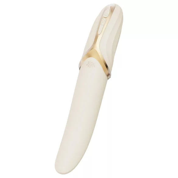 Zalo Eve - vibromasseur rotatif chauffant rechargeable - blanc