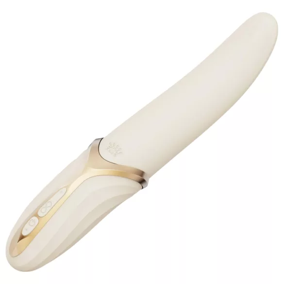 Zalo Eve - vibromasseur rotatif chauffant rechargeable - blanc