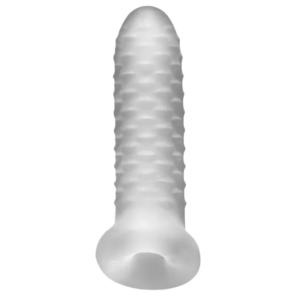 Fat Boy Checker Box - gaine pénis 15cm - blanc