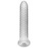 Fat Boy Checker Box - gaine pénis 19cm - blanc