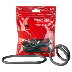 Perfect Fit - anneau pénien fin - silicone noir 22 cm