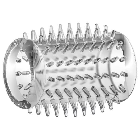 Stay Hard - gaine pénis homme - picots stimulants - transparent