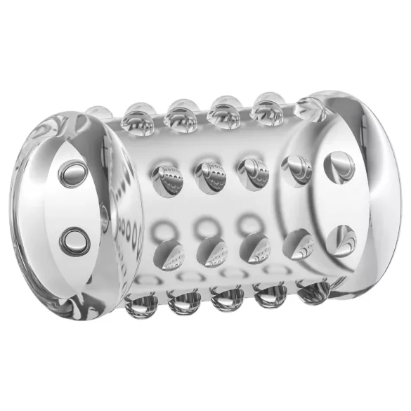 Stay Hard - manchon pénis à reliefs - transparent