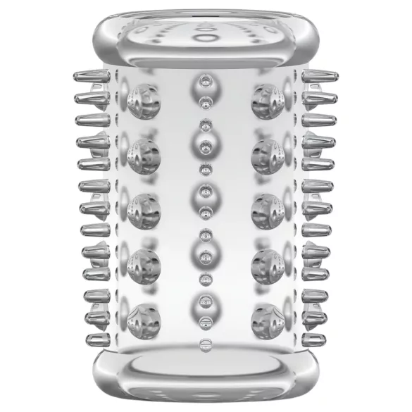 Stay Hard - manchon pénis à picots - transparent