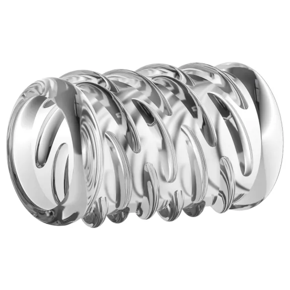 Stay Hard - manchon pénis imprimé - transparent