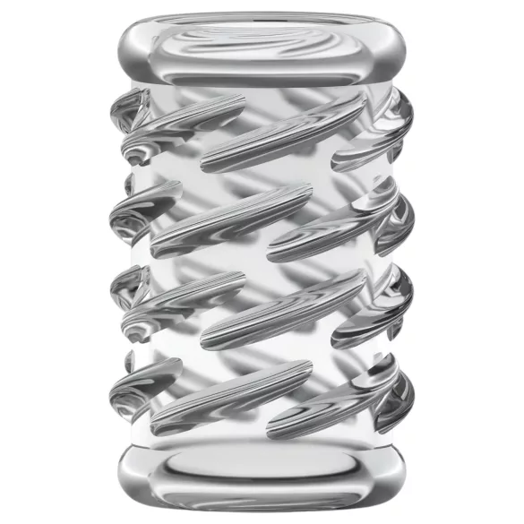 Stay Hard - manchon pénis imprimé - transparent