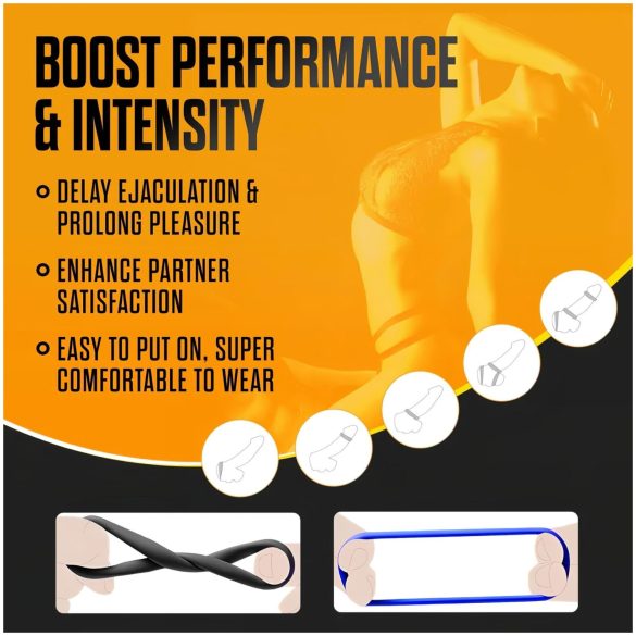 Stay Hard - set d’anneaux péniens - 3 pièces - couleurs assorties