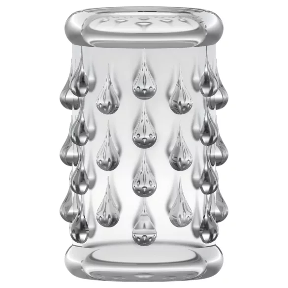 Stay Hard - manchon pénis à boules - transparent