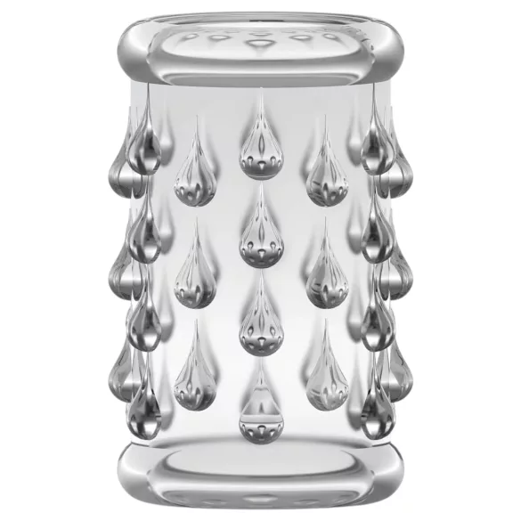 Stay Hard - manchon pénis à boules - transparent