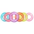 King of the Ring - set de cockrings - silicone multicolore - lot de 6