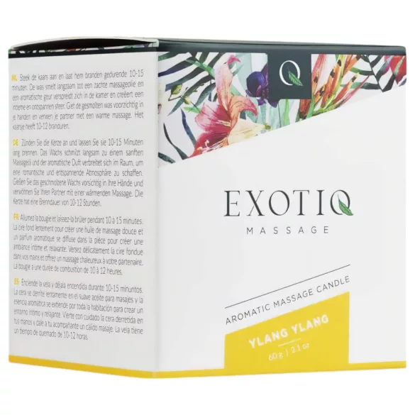 Exotiq - bougie de massage parfumée ylang ylang - 60g