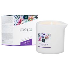 Exotiq Violet Rose - bougie de massage parfumée - 60g