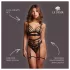 Le Désir Lola - ensemble de soutien-gorge à lanières (noir)