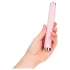 Loveline - vibromasseur en verre droit (rose)