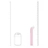 Loveline - vibromasseur en verre point G (rose)