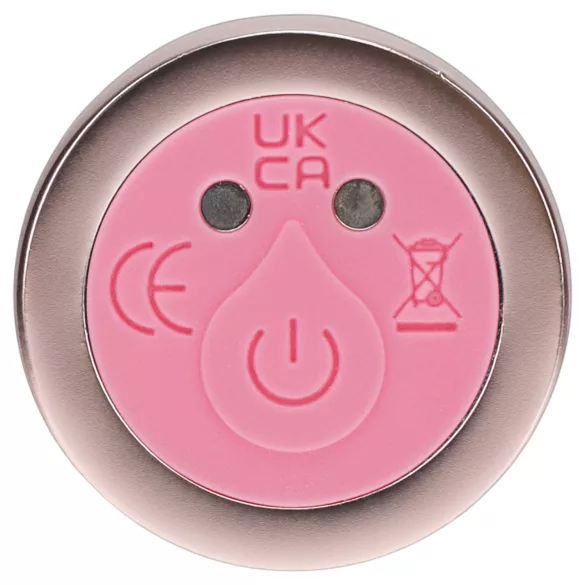 Loveline - vibromasseur en verre point G (rose)