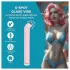 Loveline - vibromasseur en verre point G (rose)