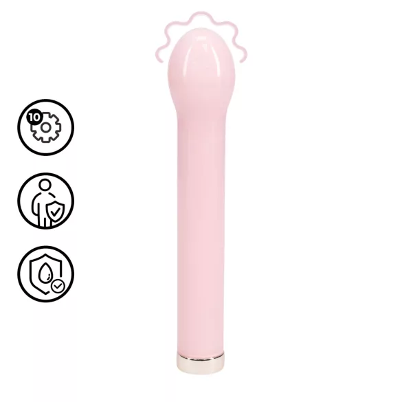 Loveline - gode en verre à tête sphérique (rose)