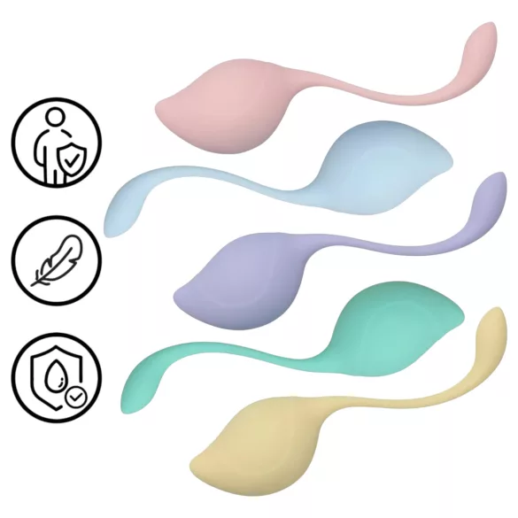 Loveline Pelvic Stem - boules de geisha - set de 5 pièces